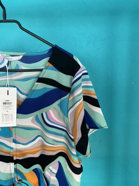 Letni top damski w wzór | XL