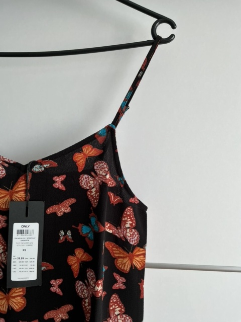Letnia sukienka maxi - rozmiar XS