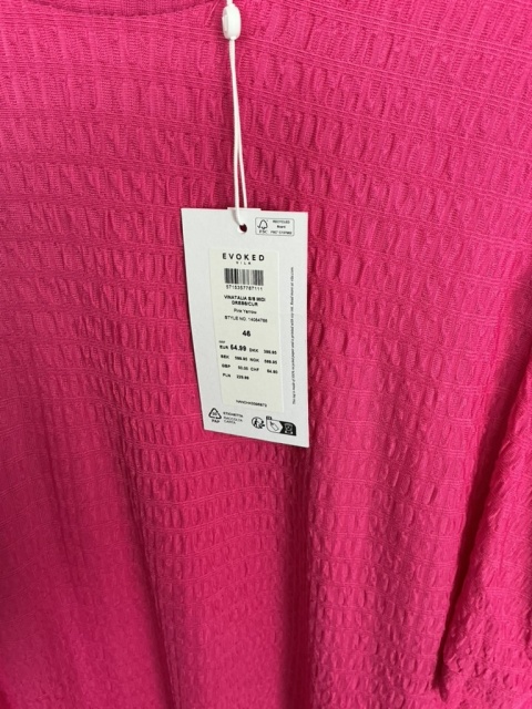 Różowa sukienka damska rozmiar 3XL