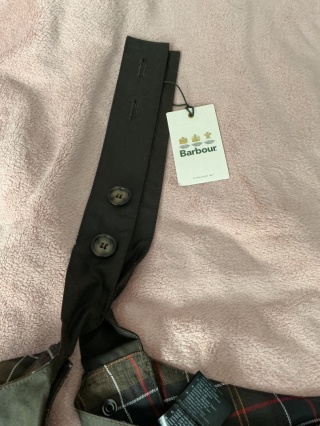 Woskowane nogawki ochronne Barbour - rozmiar L